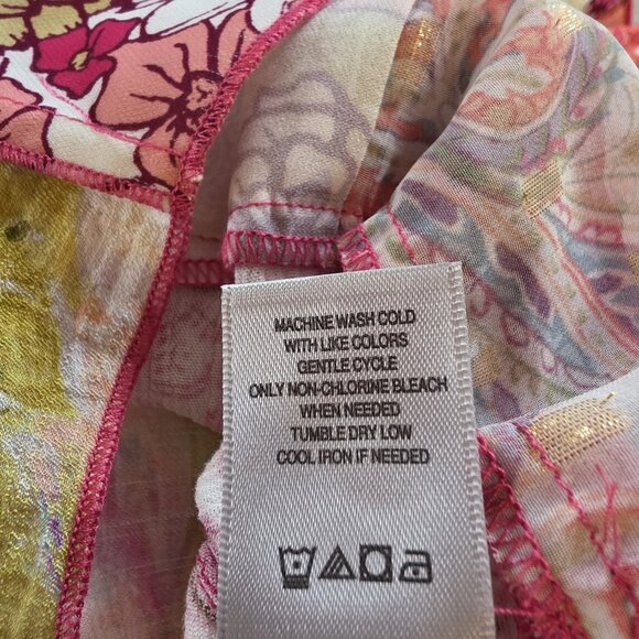 John Mark Pink Boxy Embellished Blouse - Picture 8 of 8